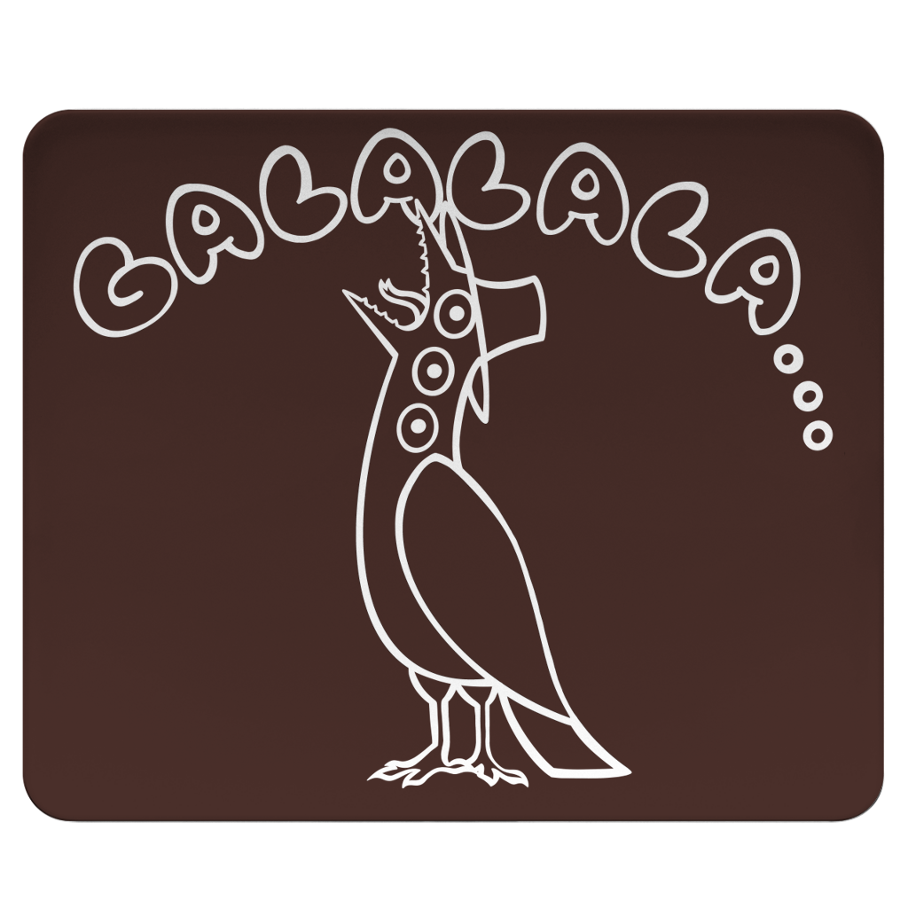 GALALALA Mousepad Weiß