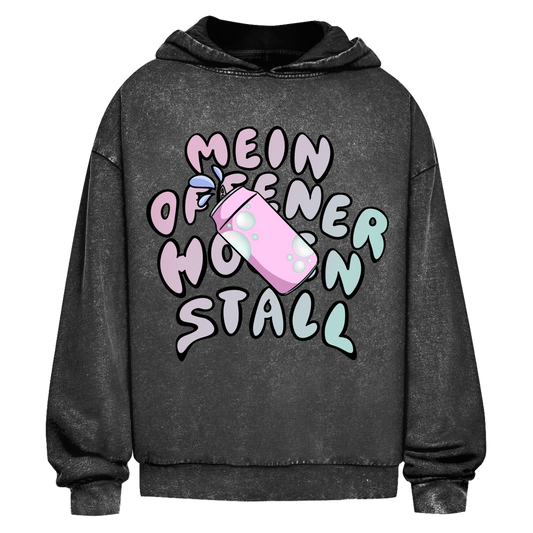 Mein Offener Hosenstall Oversize Hoodie - Washed - Premium Merch