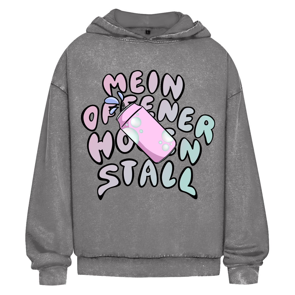 Mein Offener Hosenstall Oversize Hoodie - Washed - Premium Merch