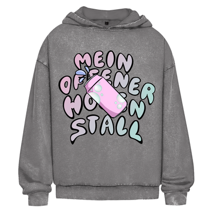 Mein Offener Hosenstall Oversize Hoodie - Washed - Premium Merch