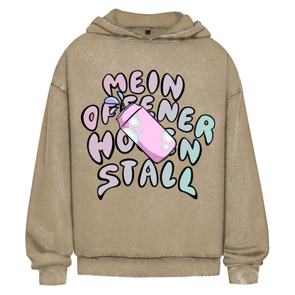 Mein Offener Hosenstall Oversize Hoodie - Washed - Premium Merch