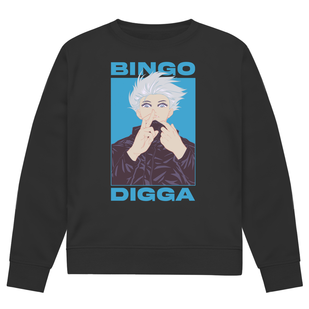 Bingo Digga Herren Premium Bio Sweatshirt