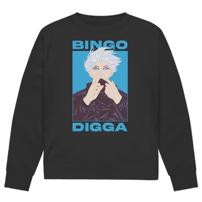 Bingo Digga Herren Premium Bio Sweatshirt