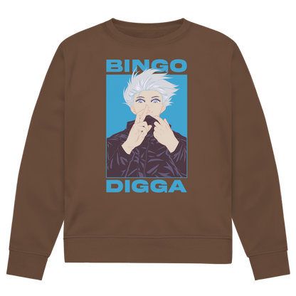 Bingo Digga Herren Premium Bio Sweatshirt