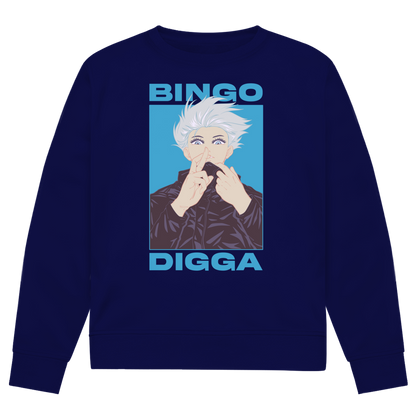 Bingo Digga Herren Premium Bio Sweatshirt
