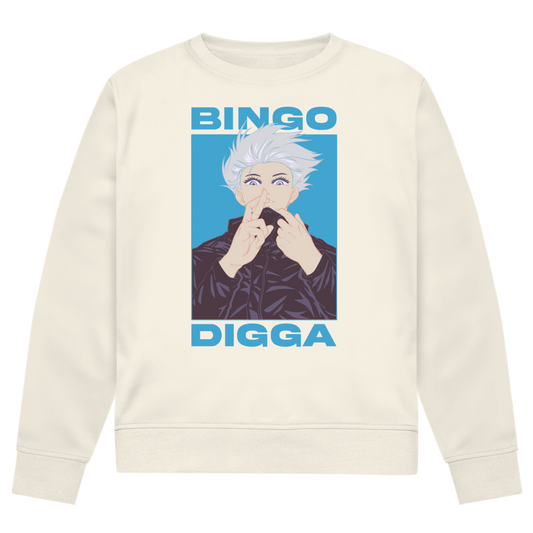 Bingo Digga Herren Premium Bio Sweatshirt