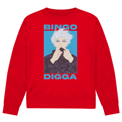 Bingo Digga Herren Premium Bio Sweatshirt