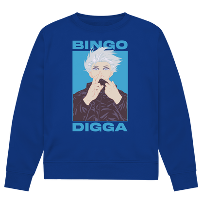 Bingo Digga Herren Premium Bio Sweatshirt