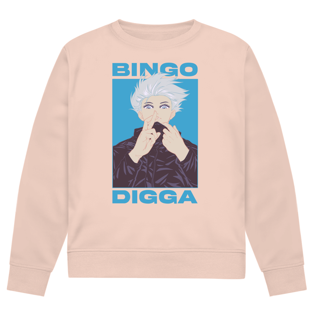 Bingo Digga Herren Premium Bio Sweatshirt