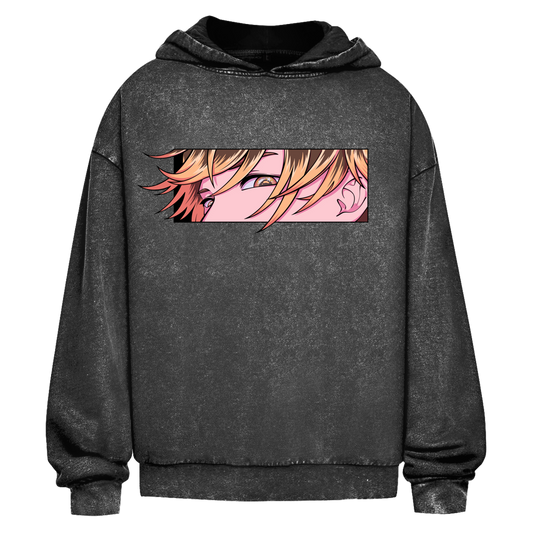 Tay Eyes Oversize Hoodie - Washed - Premium Merch